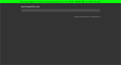 Desktop Screenshot of patriciapetite.com